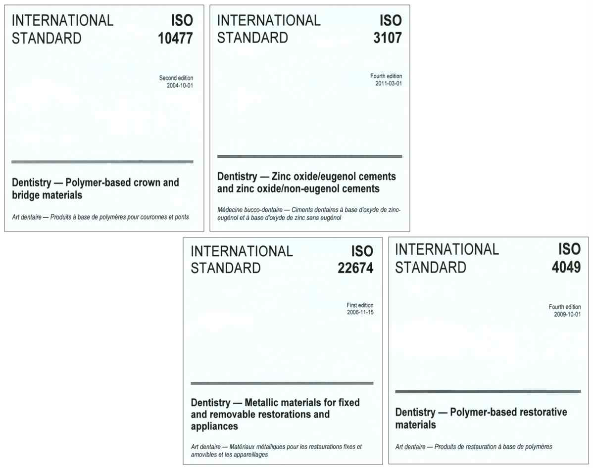 치과재료 40개 품목 관련 국제표준화기구(ISO) 국제규격 조사