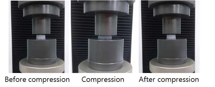 무제한 압축시험 과정