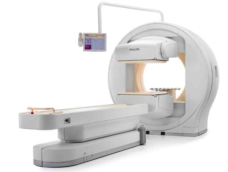 SPECT 기기 전면