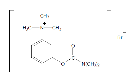 Chemical structures of Neostigmine Bromide