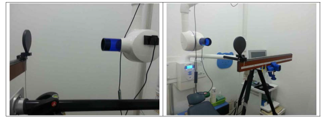구내방사선검사장비의 입사공기커마 측정