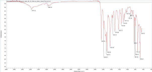 Form AC-2 FTIR spectrum