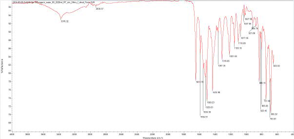 Form XVIII FTIR spectrum