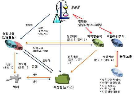 신약개발 과정 중 결정형 변화