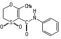 Oxycarboxin의 분자구조