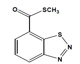 Acibenzolar-S-methyl의 구조
