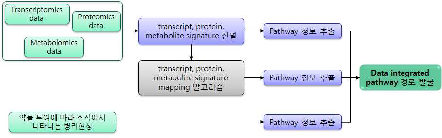 Process of omics data integration