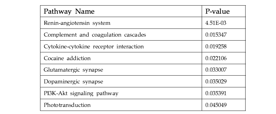 Omics data integrated pathway list-Thioacetamide kidney