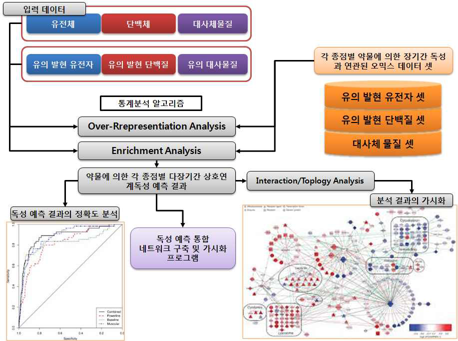 다장기 상호연계독성 예측 모델을 탑재한 응용 프로그램 분석 프로세스 예