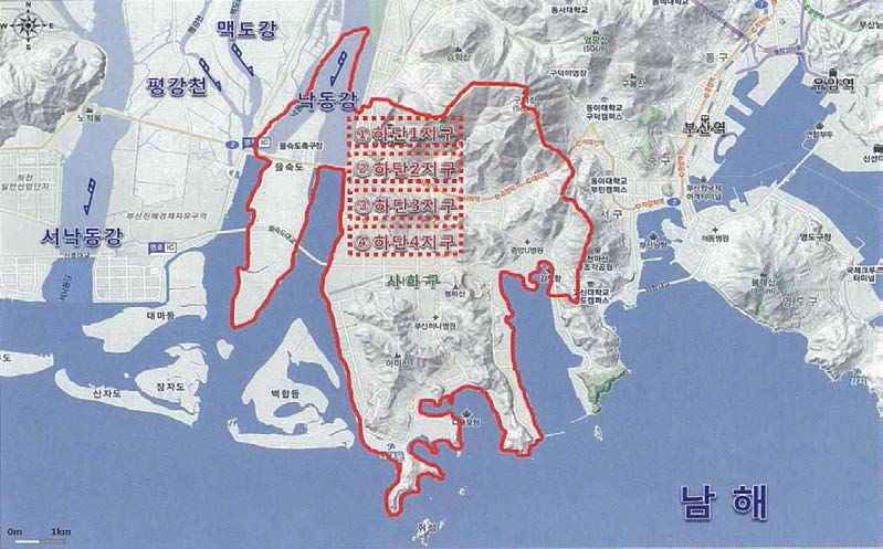 부산광역시 사하구 하단지구(2012)