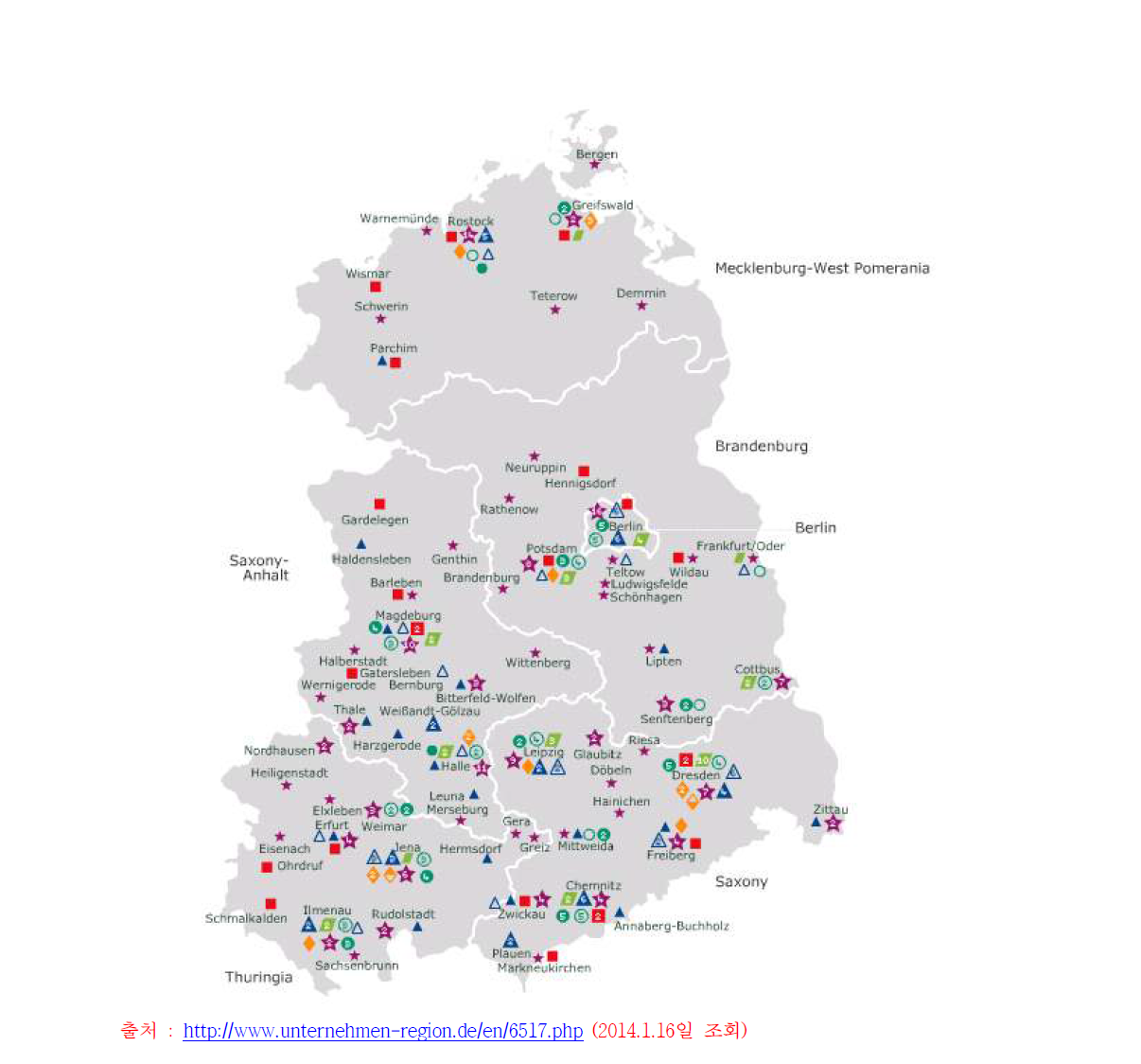 Entrepreneurial Regions 지정 현황