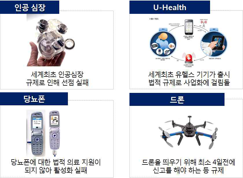 규제로 인해 실패한 사업