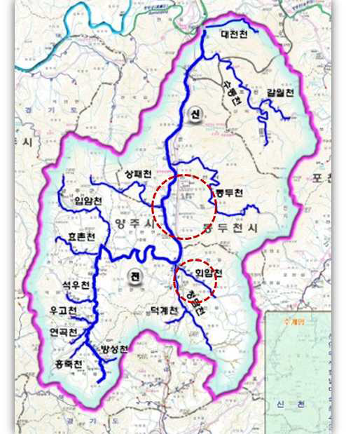 신천 유역 현황