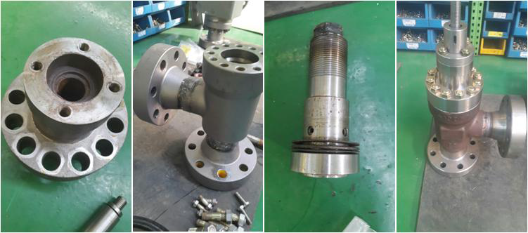 choke Valve Prototype 시제품 사진