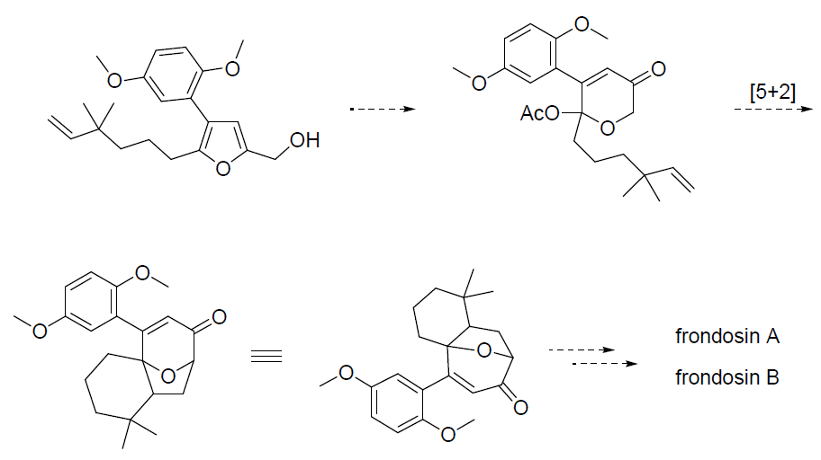 Frondosin A and B synthesis
