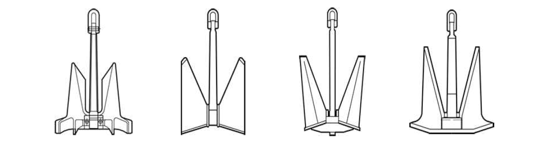 고파주력 계류앵커 종류(예)