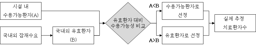 실제환자수 추정 방법론