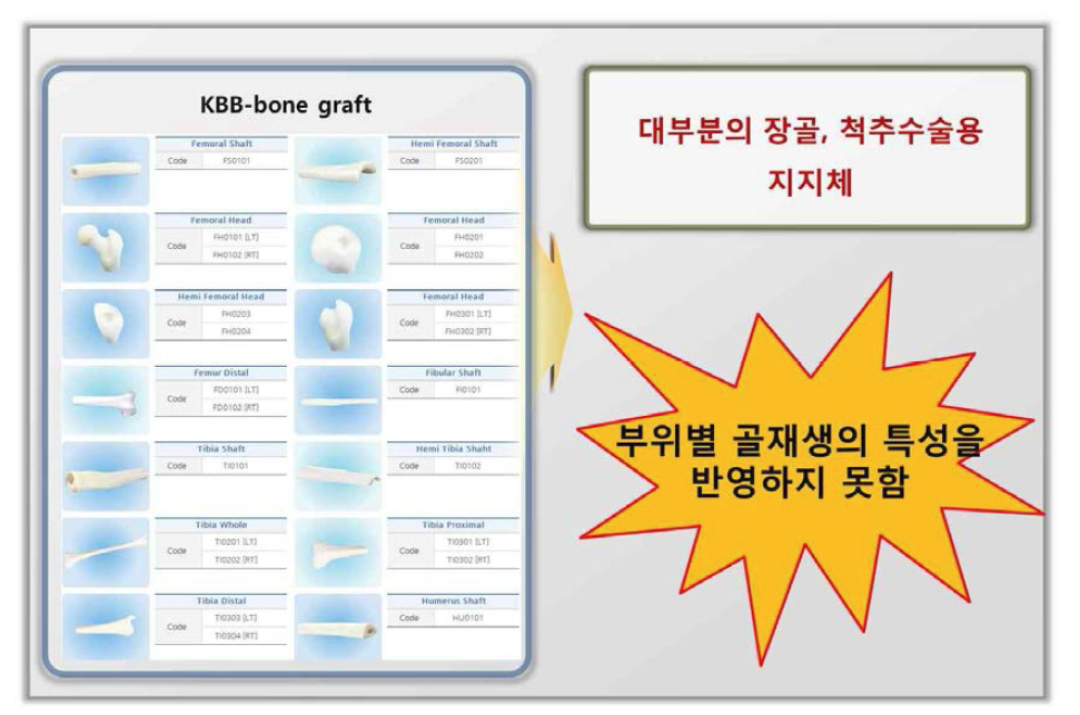 새로운 골결손 치료용 지지체의 필요성