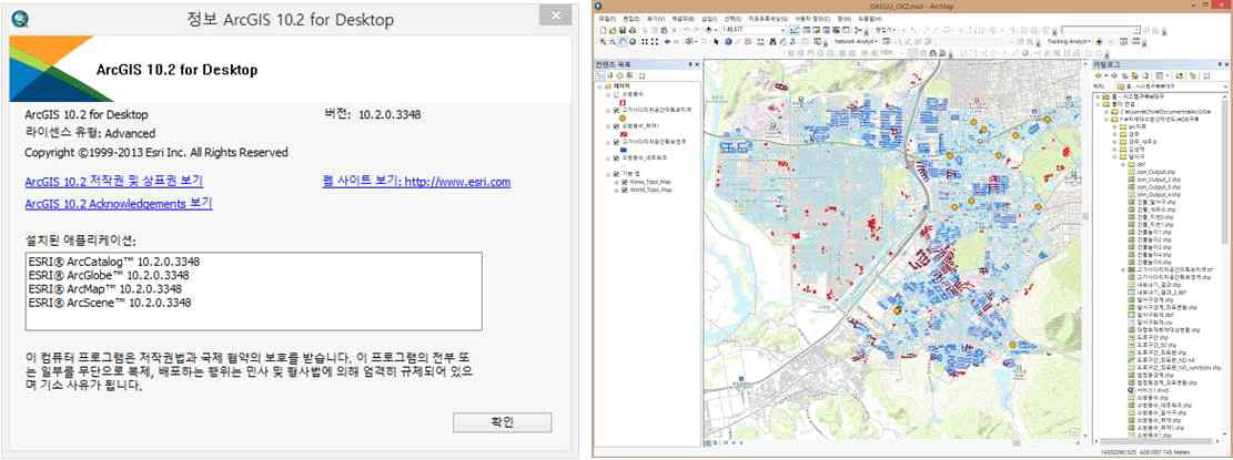 ArcGIS Desktop 10 구성