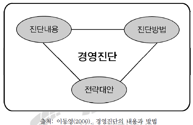 경영진단프레임(내용과 방법)