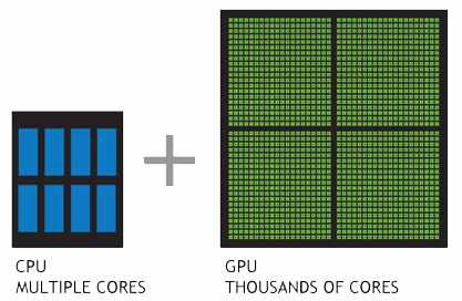 CPU와 GPU의 core개수