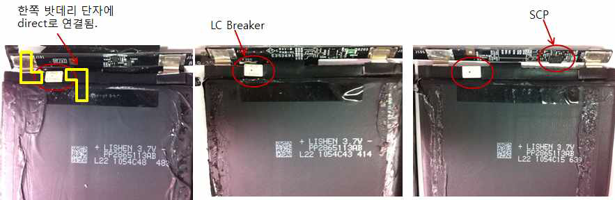 Apple iPad에 LC-Breaker가 장착된 모습