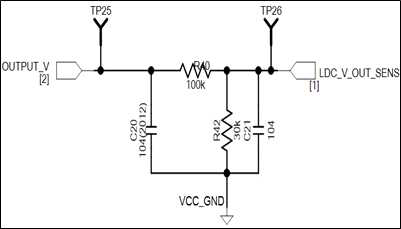 LDC Ouptput Voltage Sensing 회로