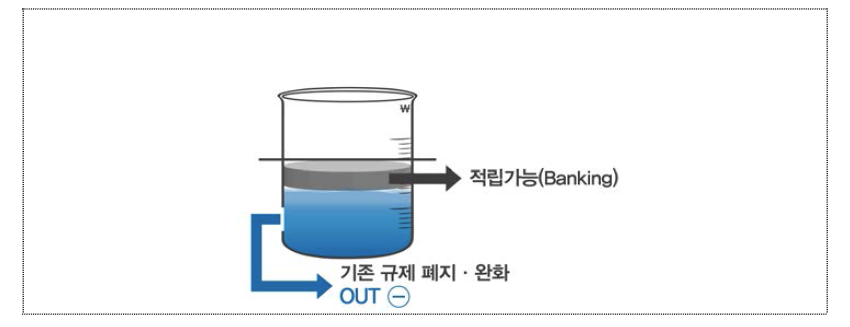 규제완화와 비용적립(Banking)의 개념