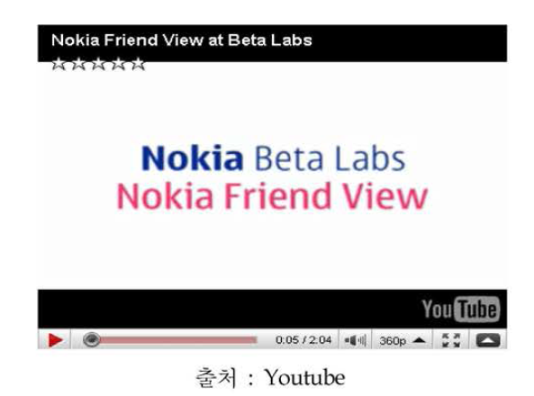 Nokia Friend View 소개 영상