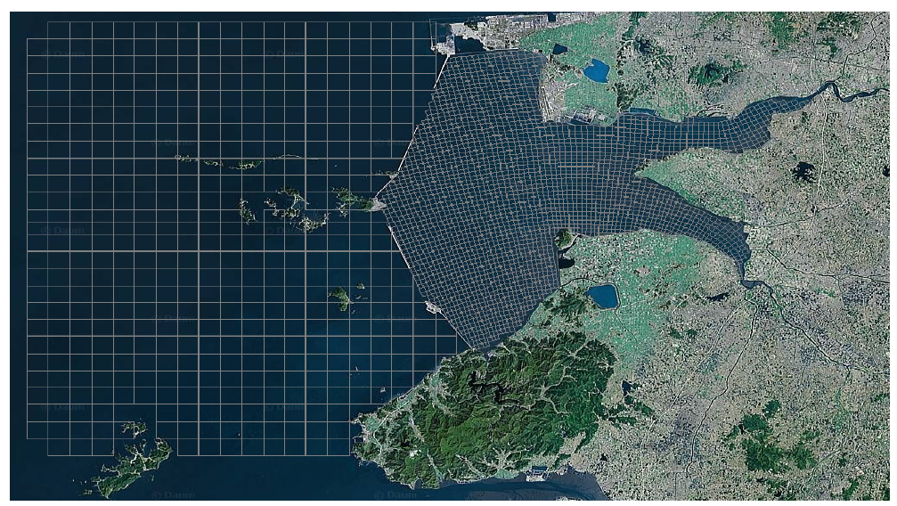 EFDC 계산 격자망 구축