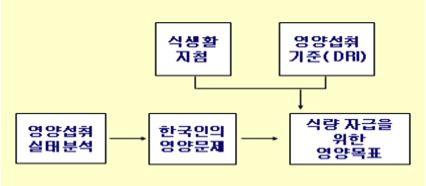 영양 목표 설정 방법