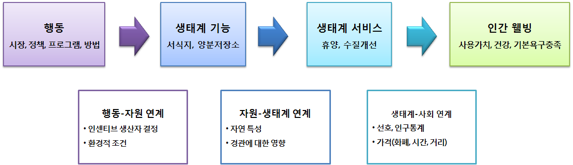 생태계와 인간 웰빙의 연계