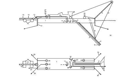 더스트팬형 준설기 (Dustpan dredger)