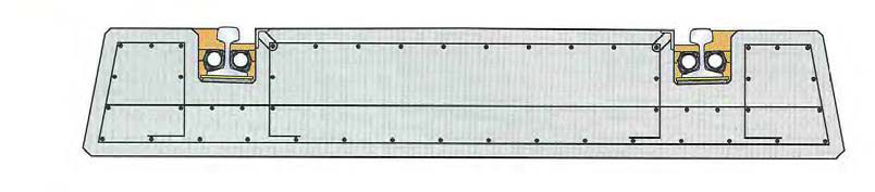 Edilon Corkelast Embedded Rail System 단면