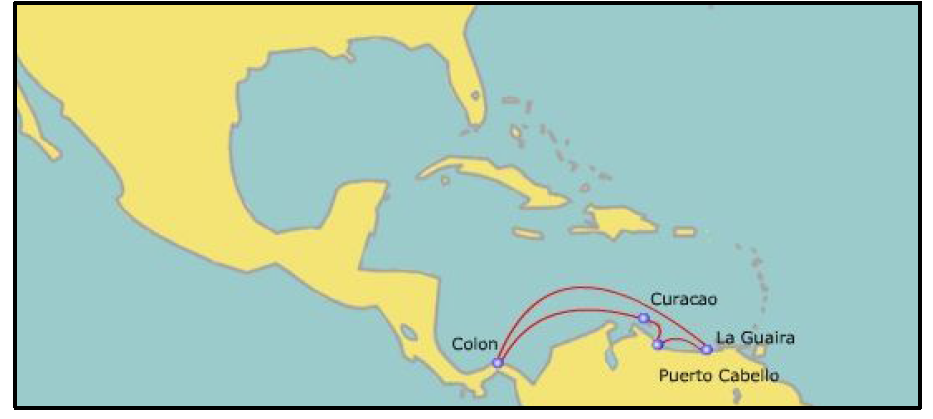 Caribbean Sea Regional Service/South