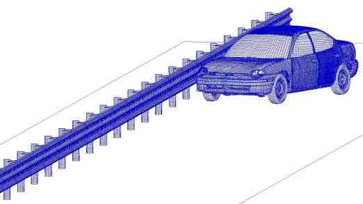승용차 충돌 시뮬레이션 Full Model