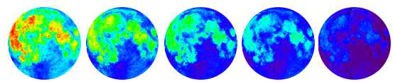 Polarization maximum map with u, b, v, r and i pass-bands filters.