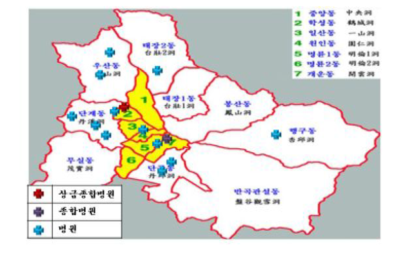 원주 병원급 이상 의료기관