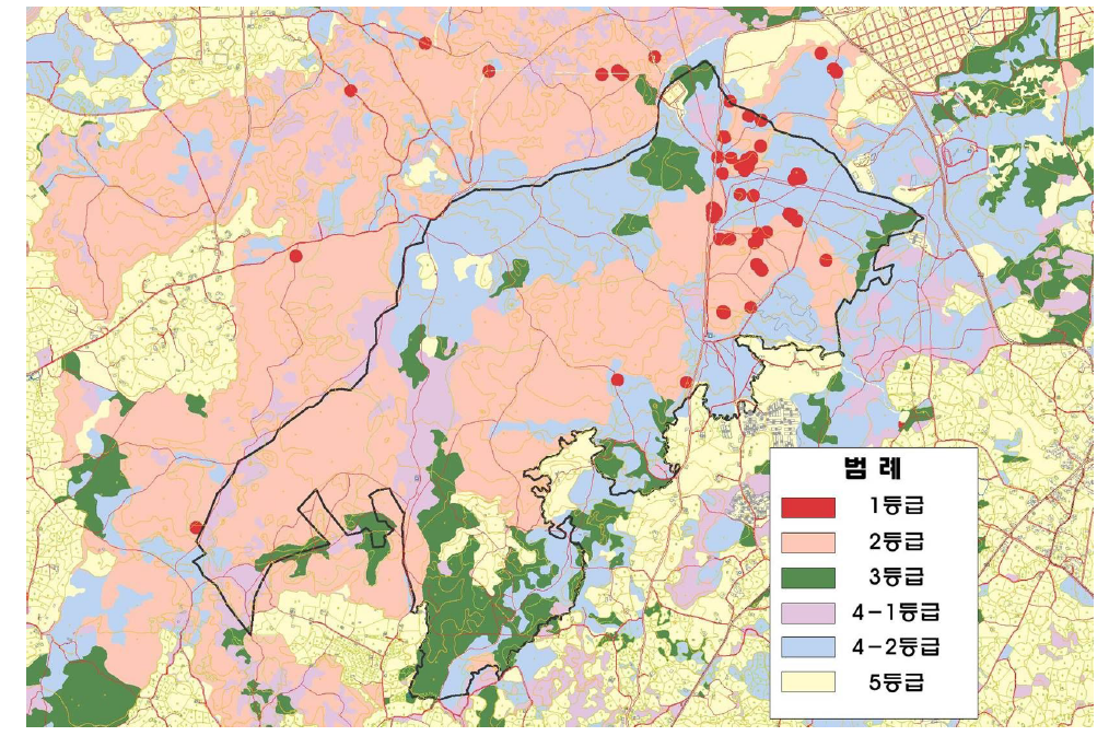 생태등급별 현황