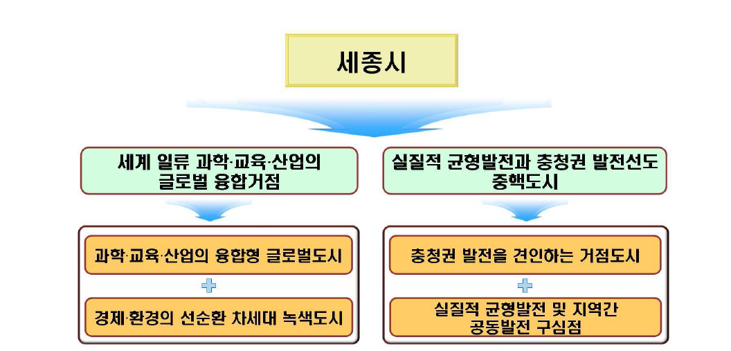 세종시 발전의 미래 지향점