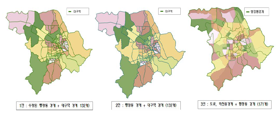 전주시 기초구역 설정