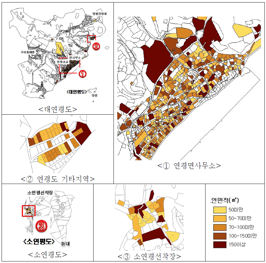 연평면 건물분포 현황