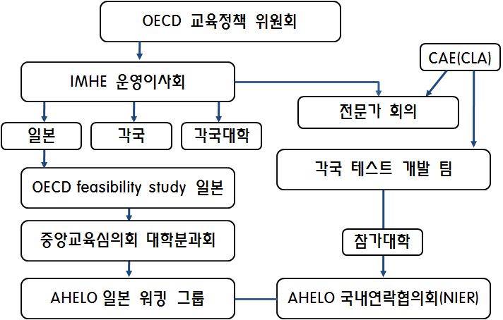 일본 AHELO 운영 조직도