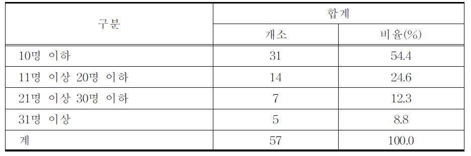 간호사 인력