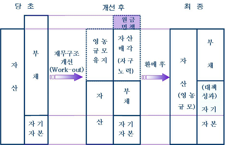 농가 재무구조 재조정 방식