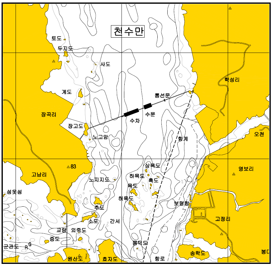 천수만 조력발전 안