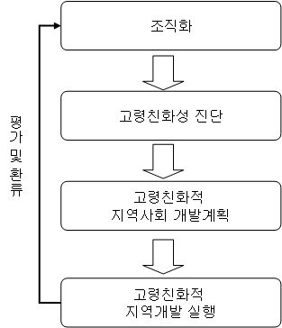고령친화적 지역사회 개발의 추진과정