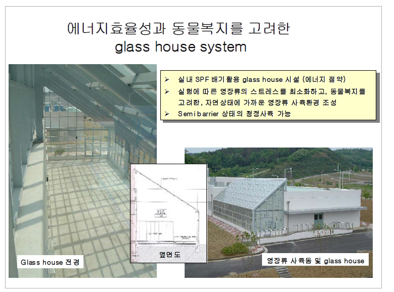 F연구원 영장류시설 glass house system