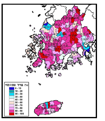 영산강․섬진강 비점기여율 (TP)