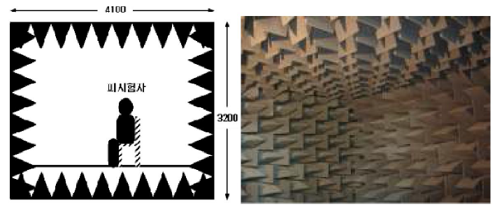 무향실(anechoic chamber)